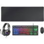 Mars Gaming Pack Gaming MCP-RGB3 Negro con Teclado TKL, Ratón, Auriculares y Alfombrilla XXL